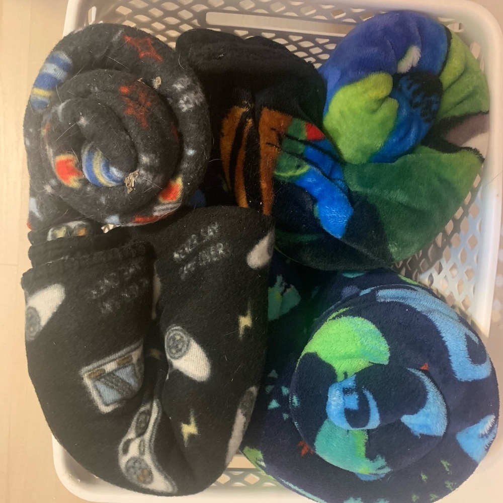 Colorful Fleece kids Blanket Set (4 blankets)